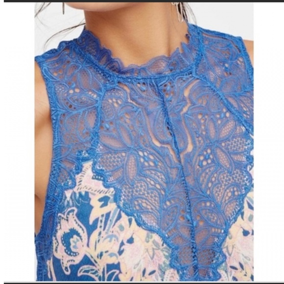 Intimately Free People Marsha Floral Slip Dress Size Medium - Picture 3 of 10